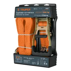 TRUPER - Sujetador Con Ratchet Cap Carga 5t Resistente Al Agua