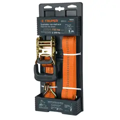 TRUPER - Sujetador Con Ratchet Cap Carga 2.25 Ton Resistente Al Agua