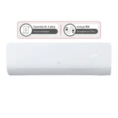 LG - Aire Acondicionado Mini Split On/Off 11000 BTU 220 V O122h1