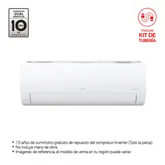 LG - Aire Acondicionado Mini Split Dual Cool Inverter 22000 BTU 220 V V24win