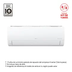 LG - Aire Acondicionado Mini Split Dual Cool Inverter 11000 BTU 220 V V12win