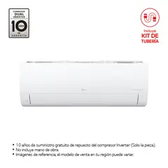 LG - Aire Acondicionado Mini Split Dual Cool Inverter 9000 BTU 220 V V09win