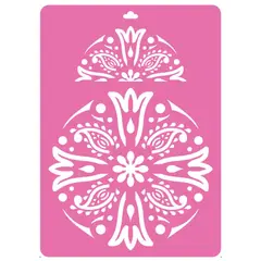 GIOTO - Stencil Plantilla 40x57cm Rf004 Mandala Azteca