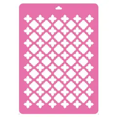 GIOTO - Stencil Plantilla 40x57cm Rf002 Mosaico Rombos