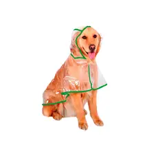 AM MASCOTAS - Capa Impermeable Talla L Para Perro