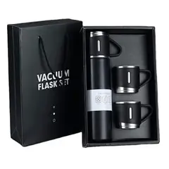 GENERICO - Termo para Café Aromatica Caliente y Frio + 3 Tazas Elegante