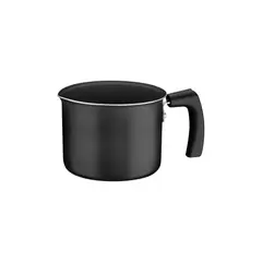 TRAMONTINA - Hervidor Loreto En Aluminio Con Revestimiento Interno Y Externo Antiadherente Starflon Max Con Mango Baquelita 12 Cm 1.1 L Grafito