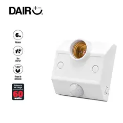 DAIRU - Roseta De Pared Con Sensor De Movimiento 180°Dairu