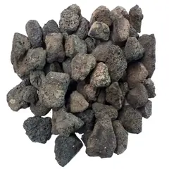 undefined - Roca de Lava Volcánica Para Chimenea/Asador Gris 2.5 Kg Gas 3000