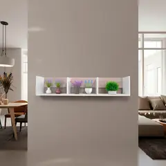 JUST HOME COLLECTION - Repisa Tower 120x25x25cm Ferrara y Germany