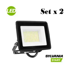 SYLVANIA - Set de 2 Reflector LED 50w Luz Fría