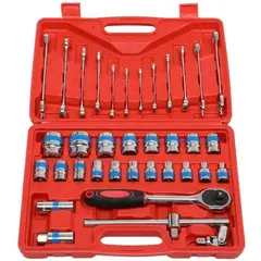 52 BITS - Juego de Herramientas 37 Piezas para Automóvil Genérico