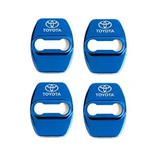 GENERICO - Protector Embellecedor de Cerradura Toyota Azul