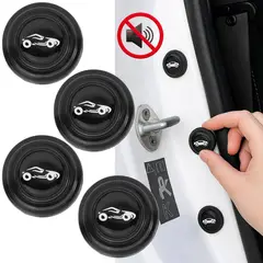 GENERICO - Protectores puertas autos adhesivos 4und