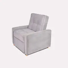 TODOTEJIDOS - Sofá Cama 1 Puesto Córdoba Gris