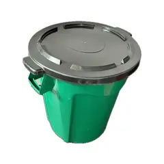 BUHOGAR - Contentenedor Tanque Recolección Agua 120l Con Tapa Verde