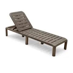 RIMAX - Asoleadora Plástica Plegable Baru sin Brazos Mocca