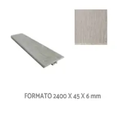 STRETTO - Moldura SPC Nórdico Natural 2400 X 45 X 6 mm Tira