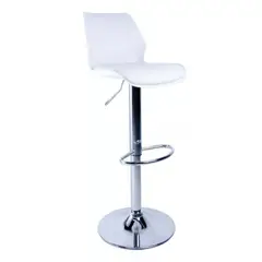 AKIVOY - Silla de Bar Bali Color Blanca 103x33x38