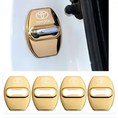GENERICO - Protector Embellecedor de Cerradura Toyota Dorado