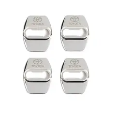 GENERICO - Protector Embellecedor de Cerradura Toyota Plateado
