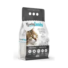 BENTYSANDY - Arena Sanitaria Gato Aglomerante Absorbente Bentonita Ultra Absorb Sin