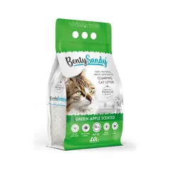 BENTYSANDY - Arena Sanitaria Gato Aglomerante Absorbente Bentonita  Manzana 8.7Kg