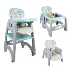 BEBESIT - Silla Comedor para Bebé Infantil Escritorio Duo Desk Naranja