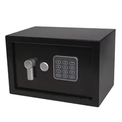 LOCKPRO - Caja Fuerte Electrónica Con Teclado Digital - Pin 3 A 8 Dígitos 20 cm X 20 cm X 20 cm