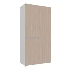 undefined - Closet Nápoles 200x100x50 cm Bardolino Blanco
