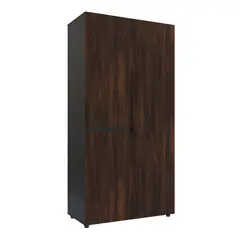 undefined - Closet Nápoles 200x100x50 cm Fume Negro