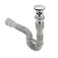 GRIVAL - Desagüe Push Flexible Con Rebose