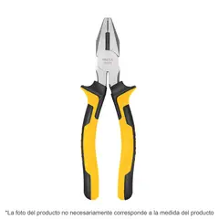 PRETUL - Alicate de Electricista de 7 Pulgadas Mango Comfort Grip X 6 Unidades