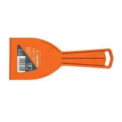 TRUPER - Espátula Plástica Flexible de 8 Cm. Resistente a Solventes x 6 Unidades