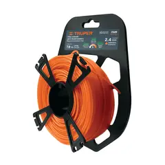 TRUPER - Hilo Redondo Para Guadañadora De 78 Metros. Diámetro 2.4 Mm X 4 Unidades