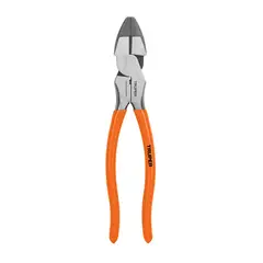 TRUPER - Alicate de Electricista de 9" Alta Palanca Mango de PVC X 3 Unidades