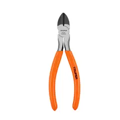 TRUPER - Alicate Corta Frío de 6" Uso Profesional Mango de PVC X 6 Unidades
