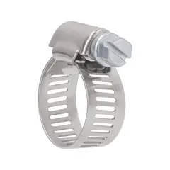 FIERO - 10 Abrazaderas En Acero Inoxidable Desde 16 Mm a 23 Mm x 5 Unidades