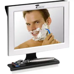 TOILETTREE PRODUCTS - Espejo para Ducha Que No Se Empapa Color Plateado