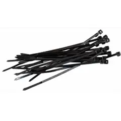 UYUSTOOLS - Amarres Plásticos Abrazadera de 30 X 0.48 cm Negros X 100 Unidades