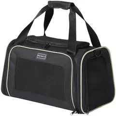 PETSFIT - Transportador Para Mascotas 44x26x26cm Pequeño Negro