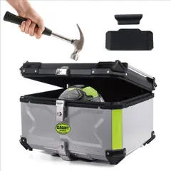 LETUSTO - Maleta Trasera de Motocicleta de 65L Mtb001 L