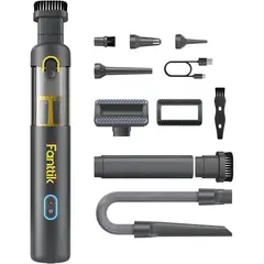 FANTTIK - Aspiradora Portátil Slim V8 con Alta Potencia y Diseño Multifuncional