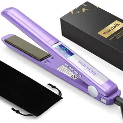 WAVYTALK - Plancha Plana Profesional para Cabello con Iones Negativos