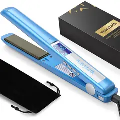 WAVYTALK - Plancha Plana Profesional para El Cabello de Titanio Puro