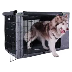 PETSFIT - Asiento Elevado Para Mascotas 109x75x78cm Grande Gris