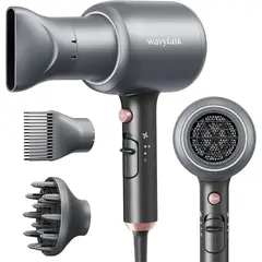 undefined - Secador de Pelo Iónico Con Difusor para Cabello