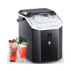 COWSAR - Máquina De Hielo Para Cubitos Masticables Con Autolimpieza Y Diseño Portátil