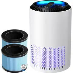 AROEVE - Purificador de Aire Con Tres Filtros para Hogar