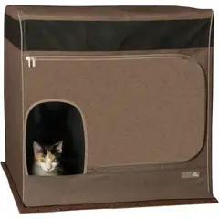 undefined - Transportador Para Gatos 65x65x66cm Mediano Marrón